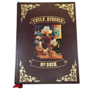 Walt Disney Uncle Scrooge McDuck His life & Times Hardcover Book
